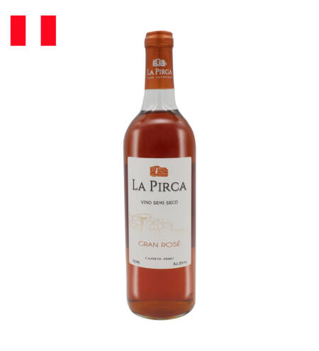 Vino La Pirca Quebranta Gran Rosé Semiseco 750 ML
