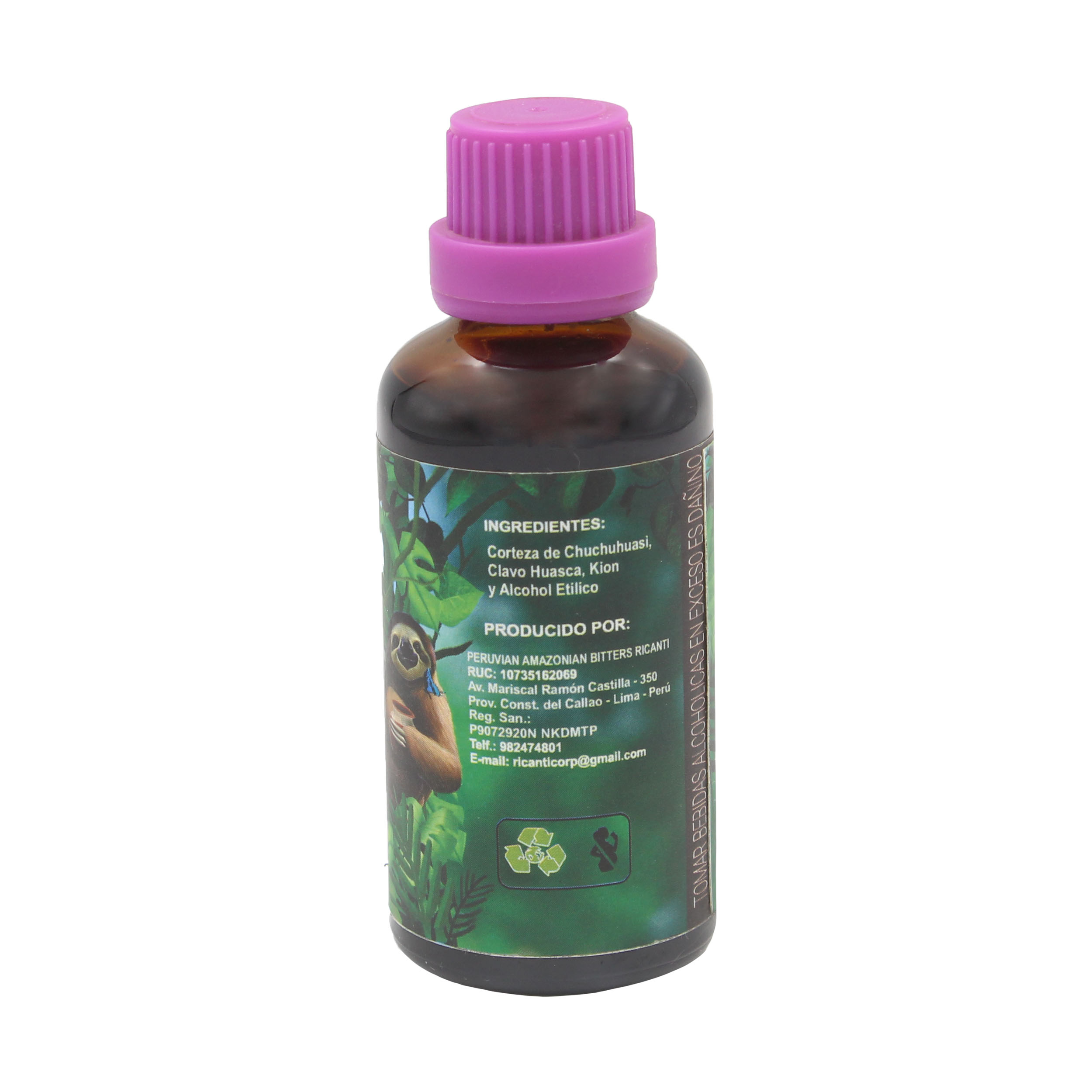 Ricanti Amargo Amazónico Bitters 50 ML - Imagen 2