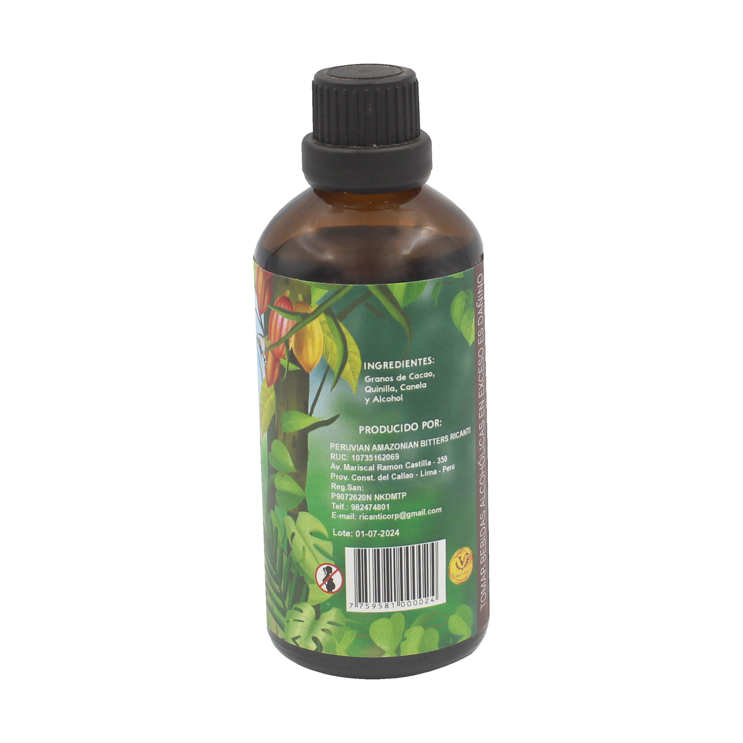 Ricanti Cacao Bitters 100 ml - Imagen 2
