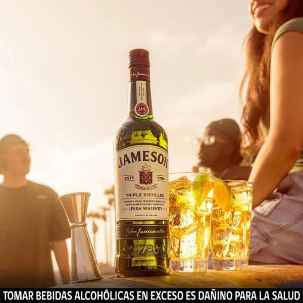 JAMESON Irish Whiskey 700 ML - Imagen 3