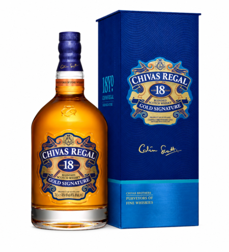 Whisky CHIVAS REGAL Gold Signature 18 Años 700 ML