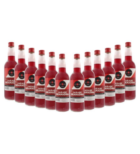 Jarabe de Granadina Luvar 750 ML 12 UND