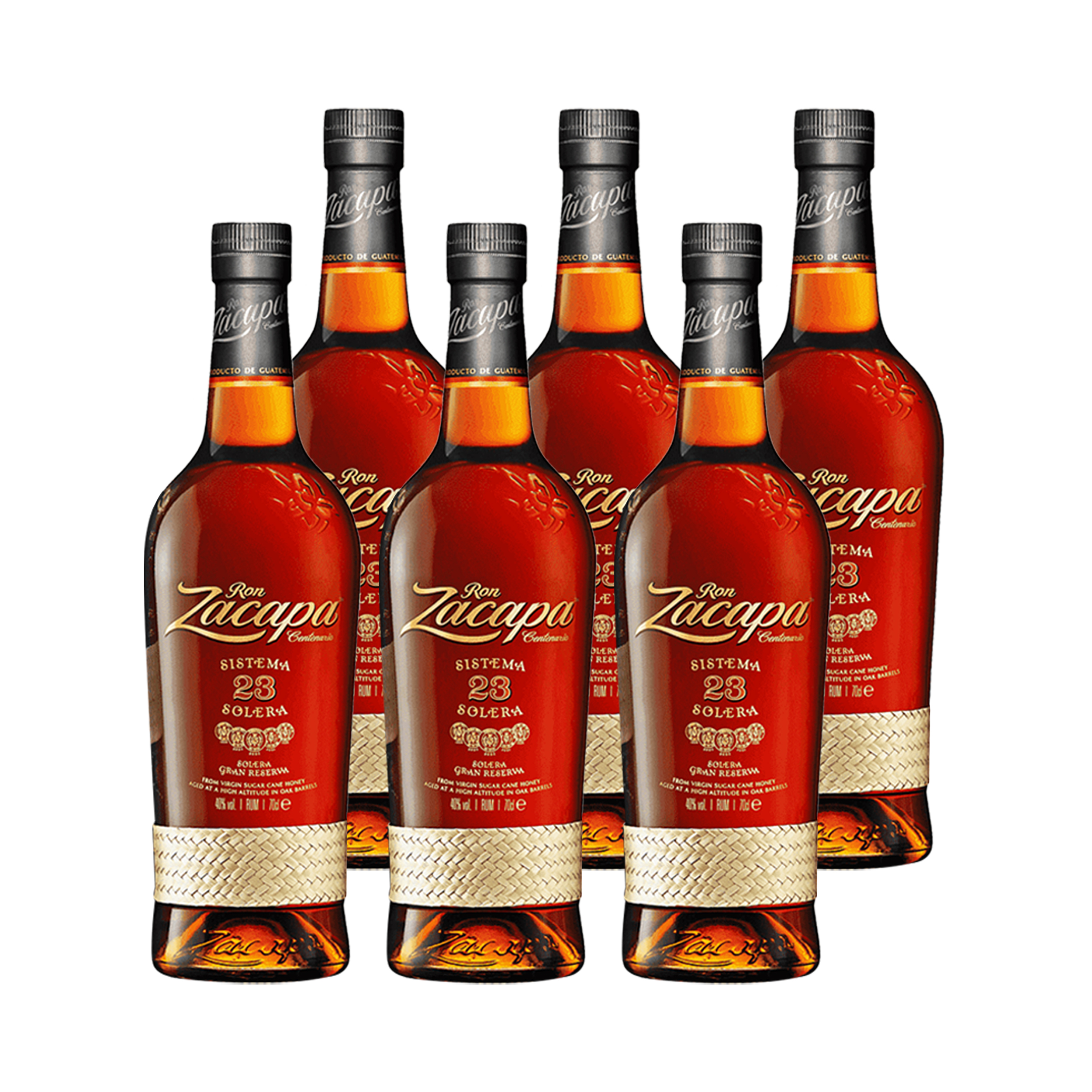 6 Ron Zacapa Gran Reserva 23 años 750 ml