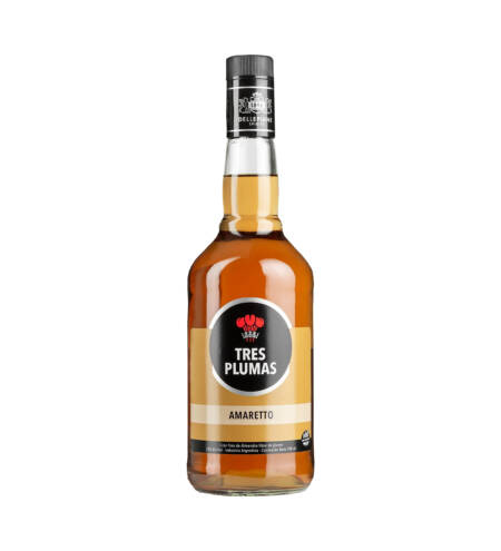 Licor Tres Plumas Amaretto 700 ML