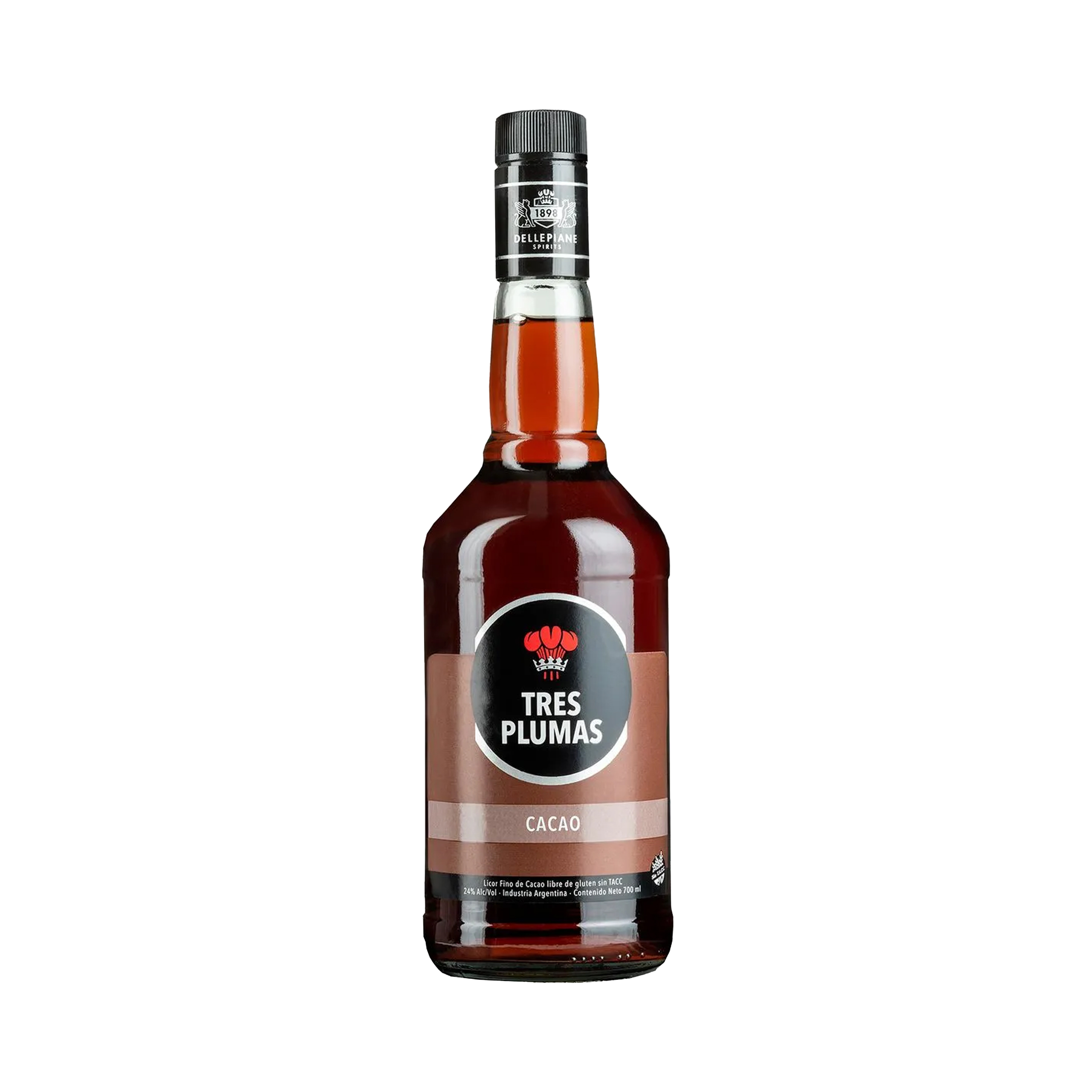 Licor Tres Plumas Cacao 700ML