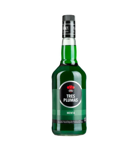 Licor Tres Plumas Menta 700 ML