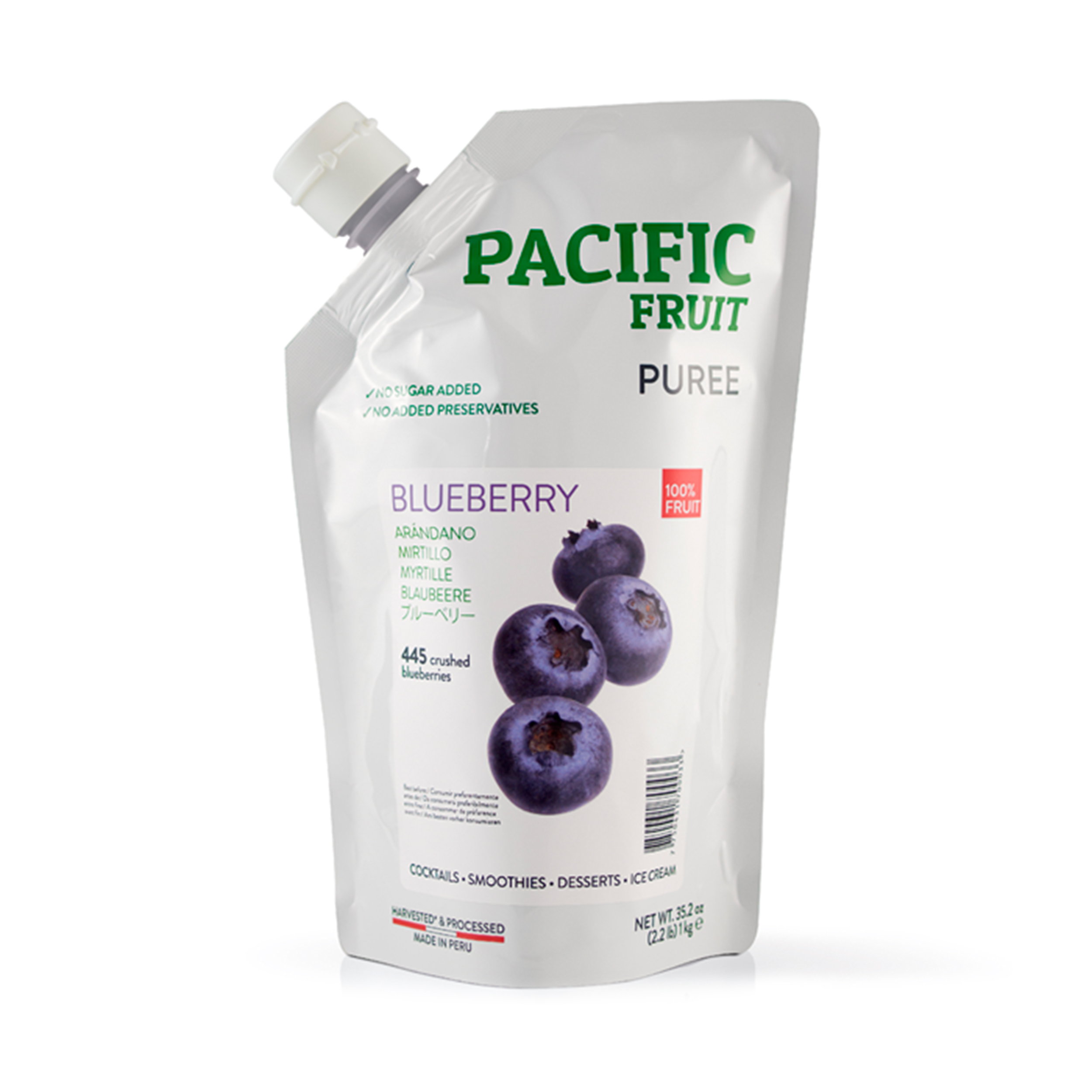 Pulpa Pure de Fruta | Pacific Fruit | Arandanos 1 KG