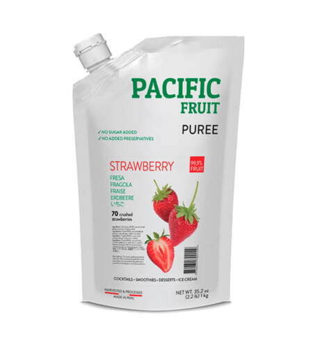 Pulpa Pure de Fruta | Pacific Fruit | Fresa 1 KG