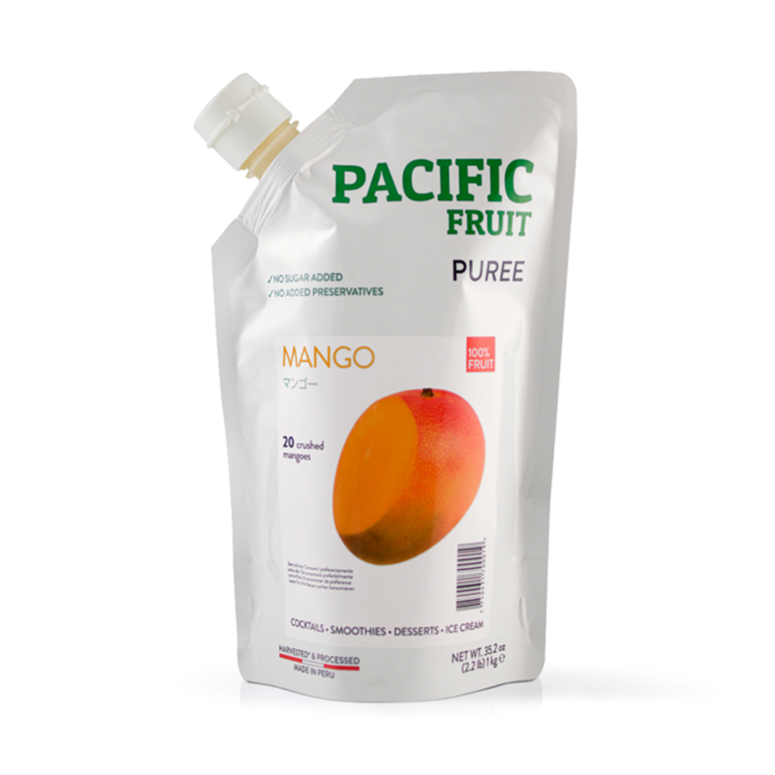 Pulpa Pure de Fruta | Pacific Fruit | Mango 1 KG