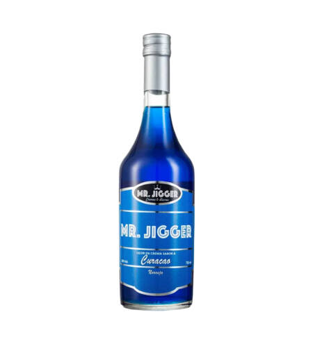 Licor Crema Mr Jigger Curacao Blue 750 ML