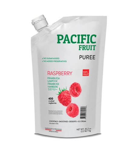 Pulpa Pure de Fruta | Pacific Fruit | Frambuesa 1 KG