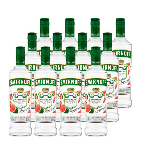 12 Vodkas Smirnoff Watermelon 700 ML