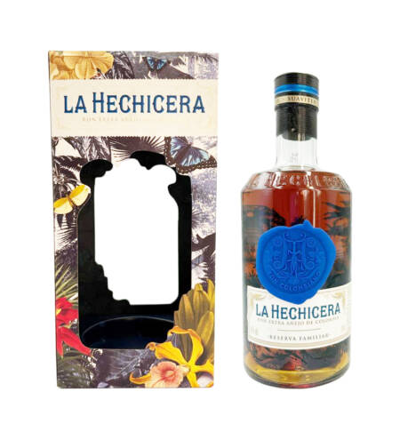 Ron La Hechicera Extra Añejo 700 ml con Caja