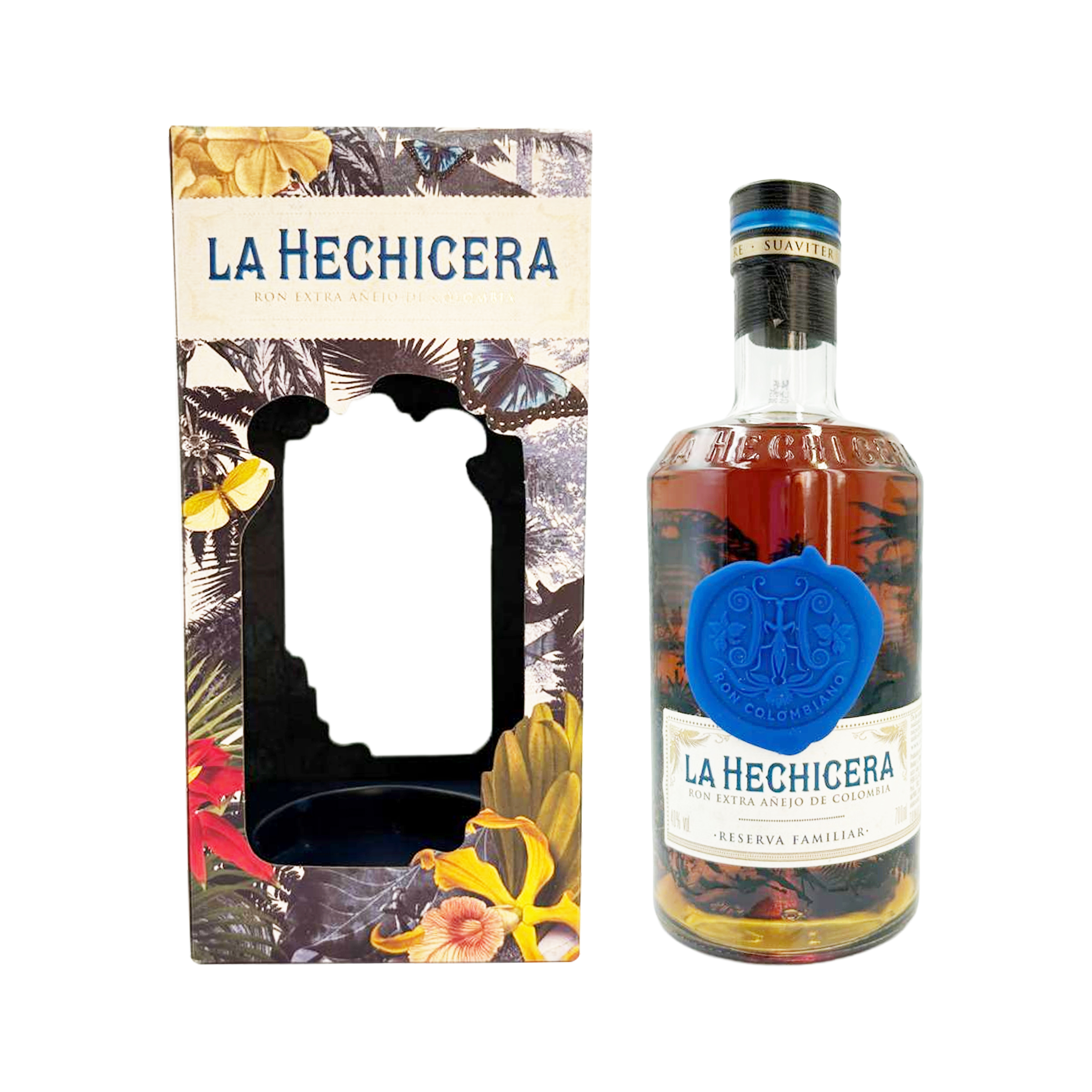 Ron La Hechicera Extra Añejo 700 ml con Caja