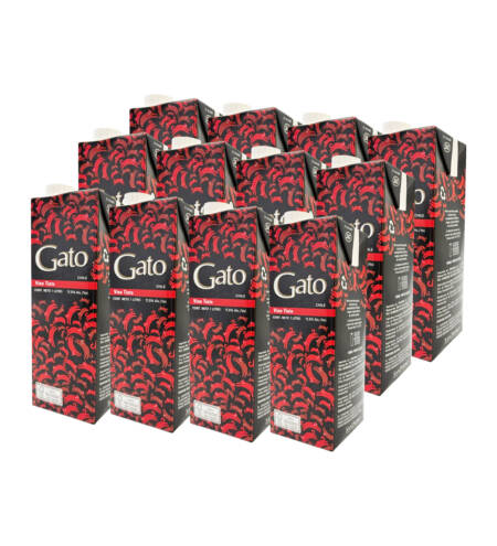 Pack 12 Vinos Tintos Gato Negro Tetra Pack 1 Litro