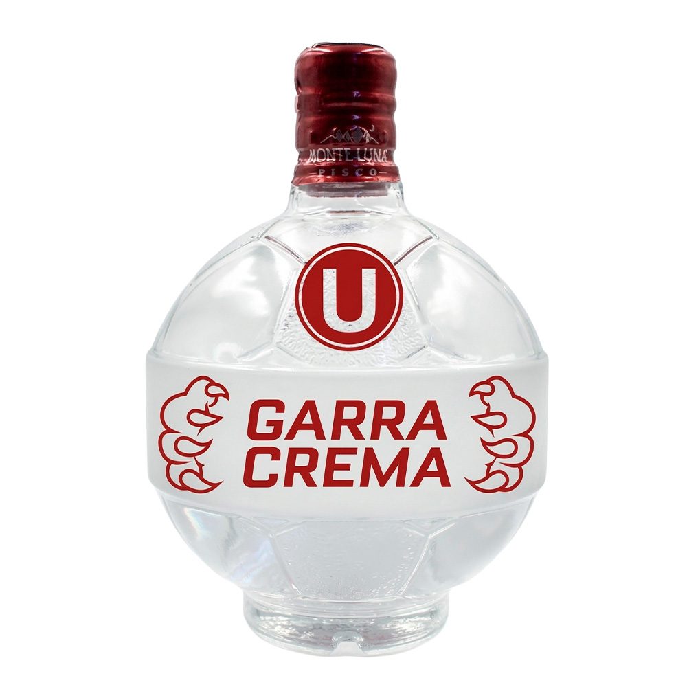 Pisco Monte Luna Universitario de Deportes Botella Balón 750 ml Personalizable