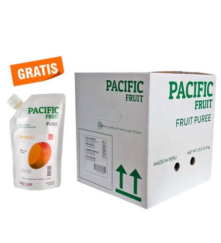 Puré de Mango Pacific Fruit 1 LT Pack 6 más 1 Gratis