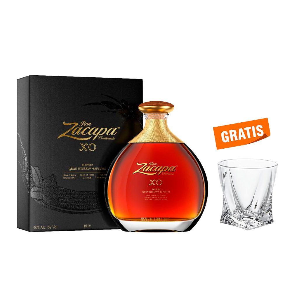 Ron Zacapa XO 750 ml + Vaso Espiral GRATIS