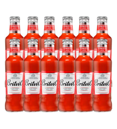 Jugo de Tomate Britvic Cocktail 200 ml Pack x12