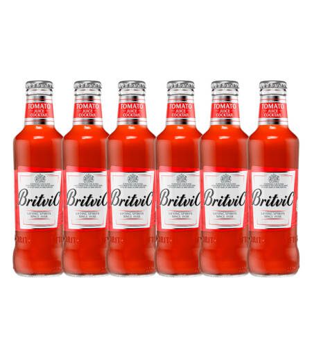 Jugo de Tomate Britvic Cocktail 200 ml Pack x6