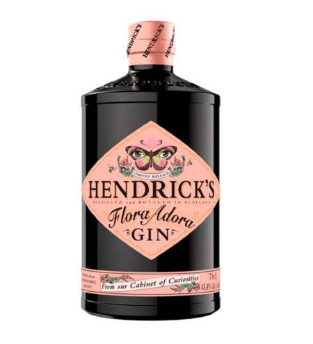 Gin Hendricks Flora Adora 700ml ginebra premium escocesa