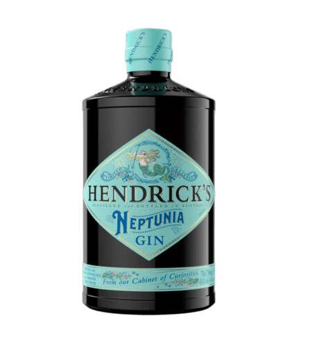 Gin Hendricks Neptunia 700ml ginebra premium escocesa edición limitada