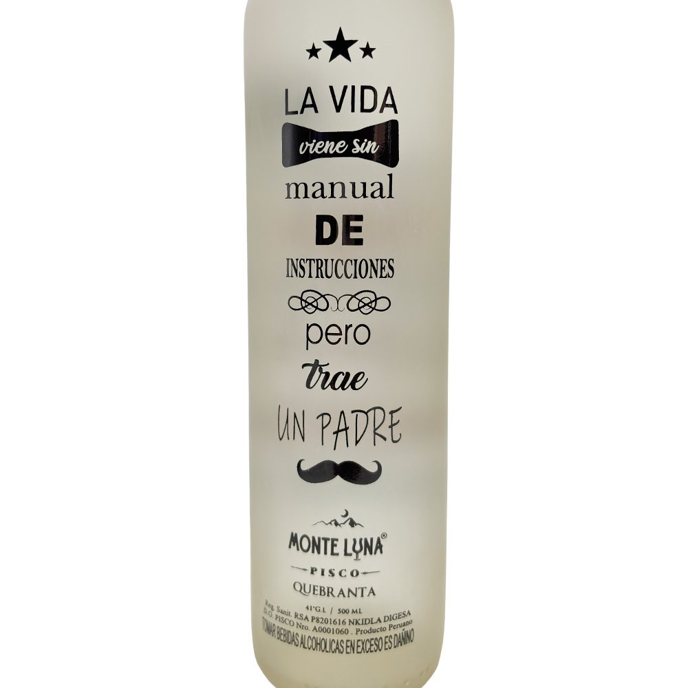 Pisco Monte Luna Día del Padre + Taza Gratis - Imagen 3