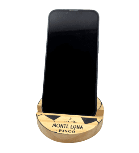 Porta celular de Madera Monte Luna
