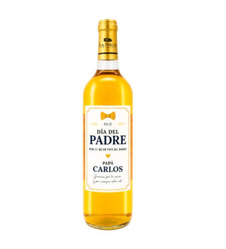 Vino Personalizado Italia Semiseco Día del Padre 750ml | La Pirca