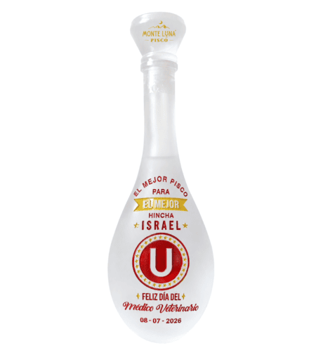 Pisco Personalizado Médico Veterinario Gota 500 ml
