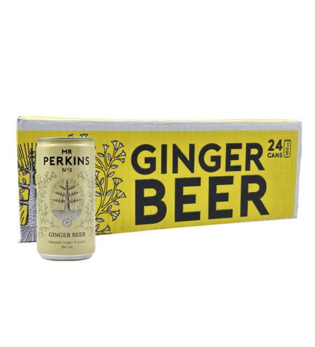 Ginger Beer Mr Perkins caja de 24 latas de 180 ml