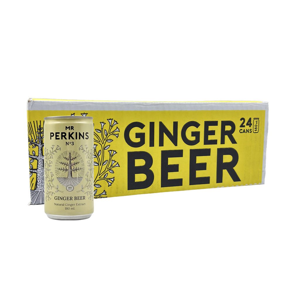 Ginger Beer Mr Perkins caja de 24 latas de 180 ml