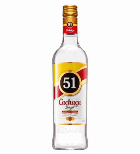 Licor Cachaza 51 de 965 ml ideal para preparar caipiriña